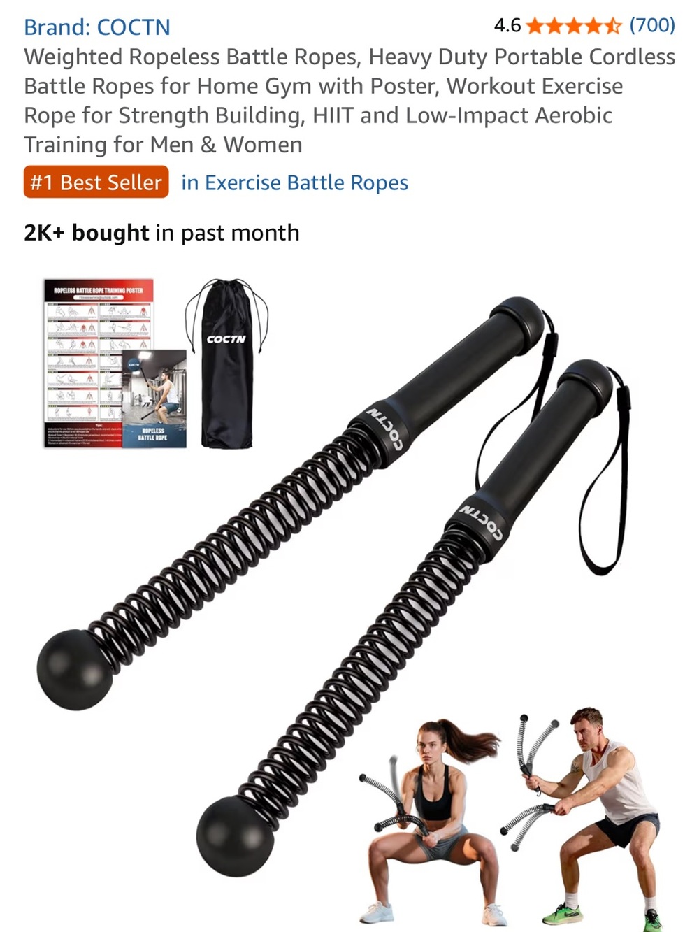 Indoor battle ropes